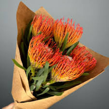 Букет из леукоспермума №5